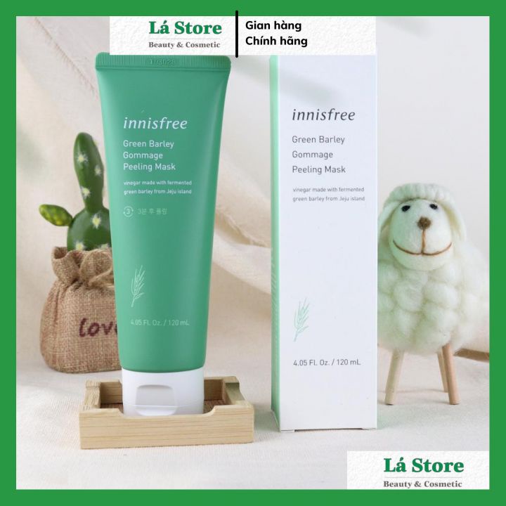 Tẩy da chết lúa mạch Innisfree Green Barley Gommage Peeling