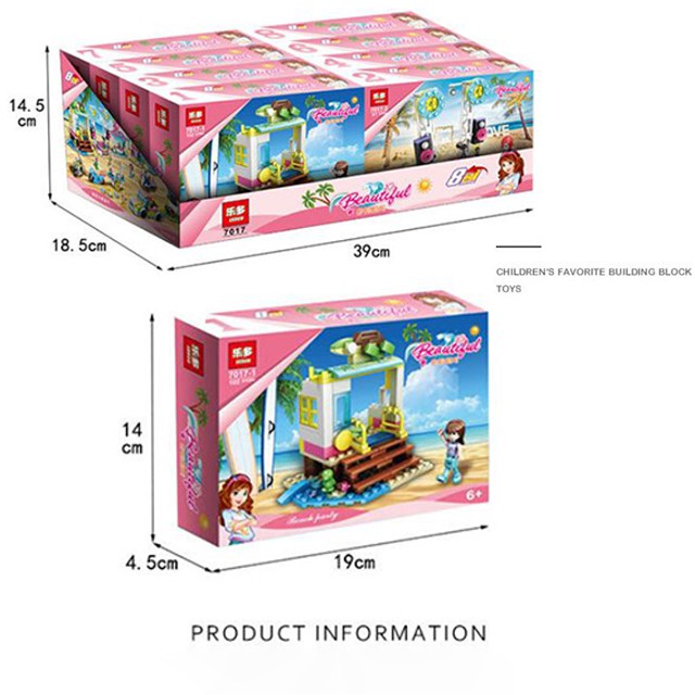 Đồ Chơi Xếp Hình Bữa Tiệc [FREESHIP❤️] Trên Biển 8 IN 1 Dành Cho Bé