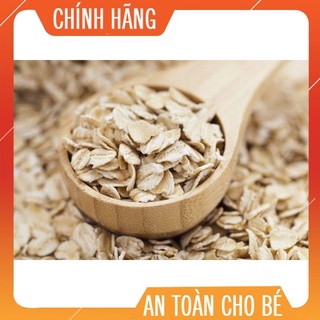 Yến mạch cán dẹp nguyên chất 500gr giảm cân, giàu xơ chống táo bón, thơm ngon