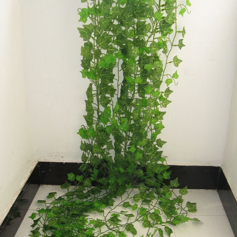 Dây Lá Thường Xuân Nhân Tạo Bằng Nhựa Dài 2.3M Dùng Trang Trí diy