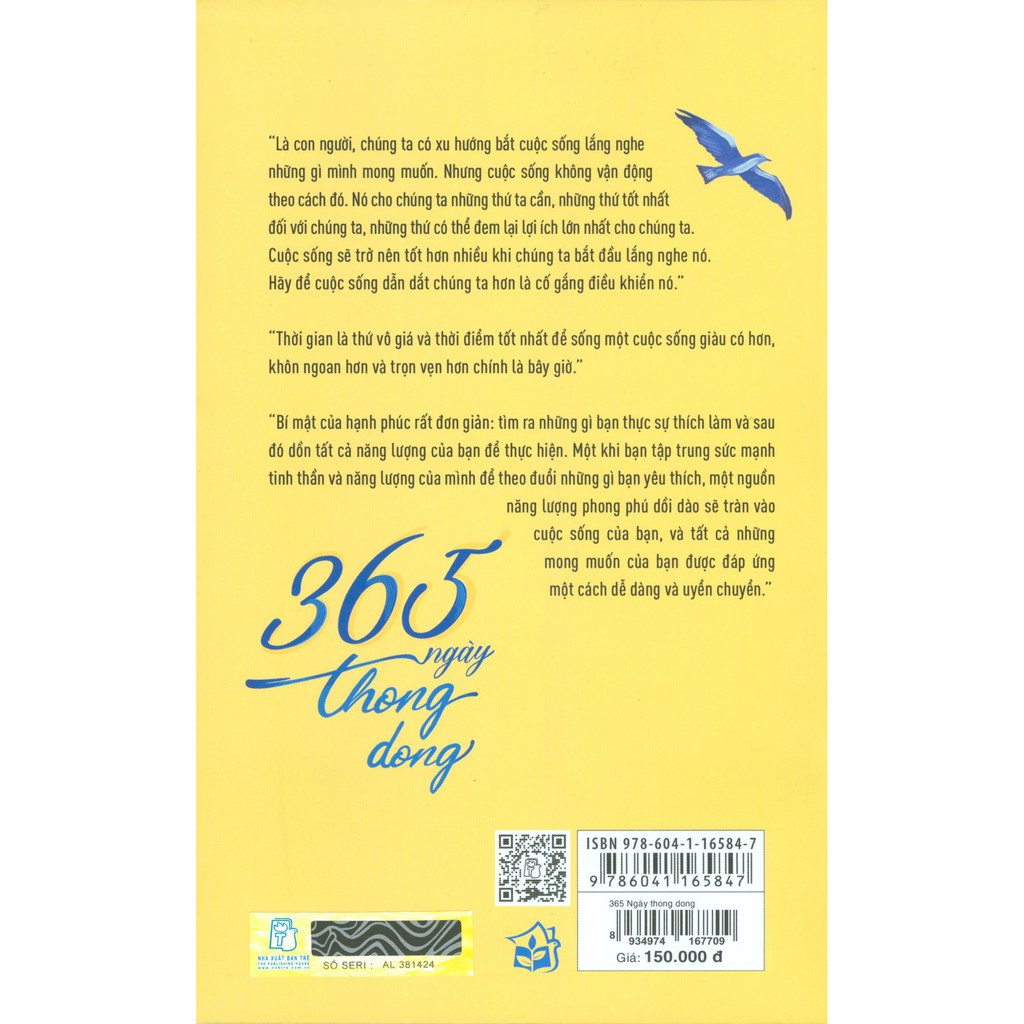 Sách - 365 Ngày Thong Dong - Tặng Kèm Sổ Tay | BigBuy360 - bigbuy360.vn