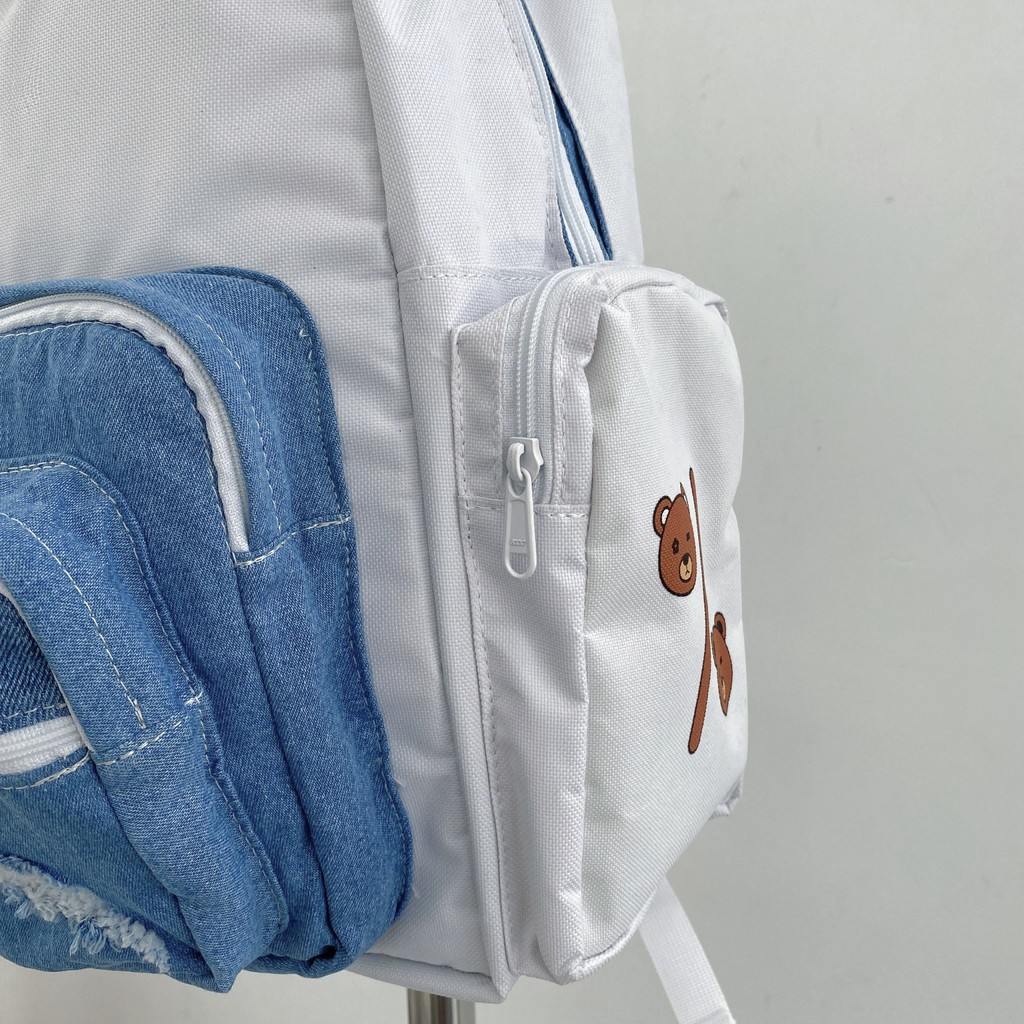 Balo Banawa - Not Your Bear Backpack - White