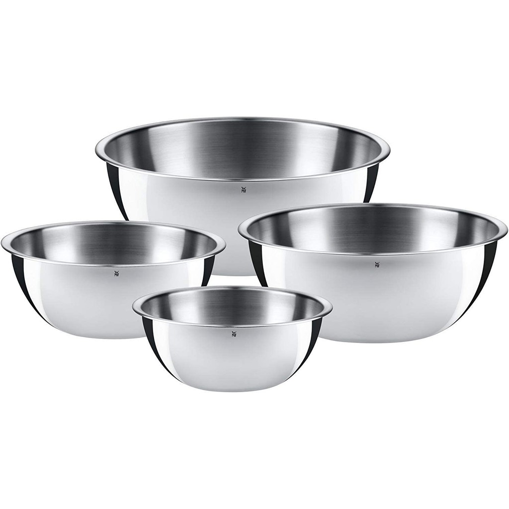 Set 4 âu inox WMF GOURMET, Âu trộn bột WMF Gourmet chất liệu INOX không gỉ