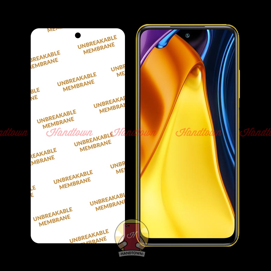 Miếng Dán PPF Xiaomi Poco M3 Pro 5G Cường Lực Dẻo Bảo Vệ Màn Hình và Mặt Lưng Khỏi Trầy Xước Bụi Bẩn Va Đập Cực Tốt