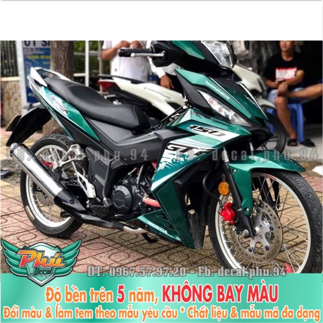 Tem rời Winner Gtr Trắng xanh -1