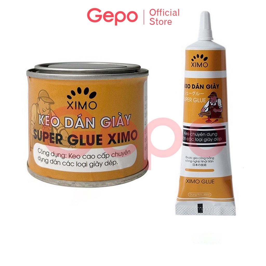 Keo Dán Giày Nhiệt Siêu Dính Cao Cấp, Chống Nước Tốt Super Glue XIMO