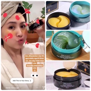[Auth] MẶT NẠ MẮT NGỌC TRAI - SÁP ONG JM SOLUTION EYE PATCH