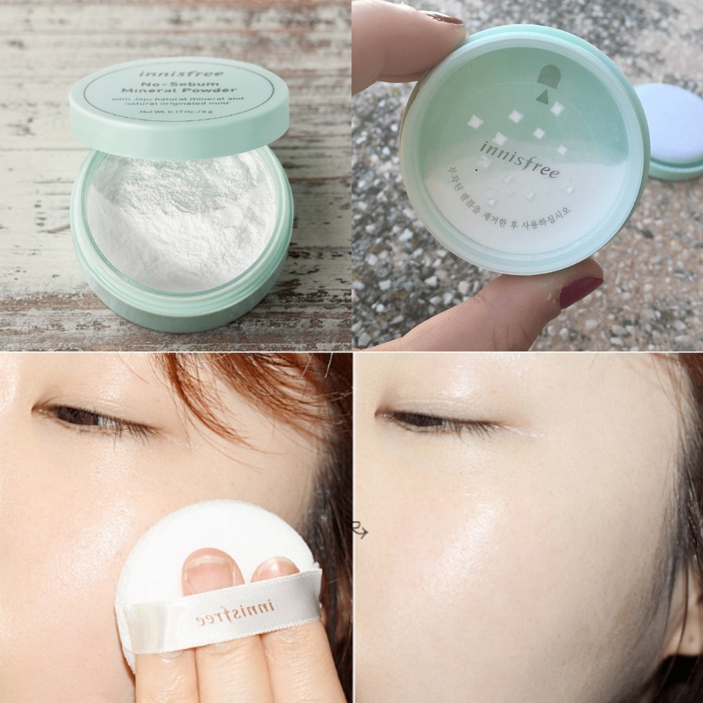 Phấn Phủ Bột Innisfree No-sebum Mineral Powder kiềm dầu, làm mịn da, giữ lớp make up lâu trôi