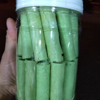 500 gr bánh ống kem lá dứa siêu ngon