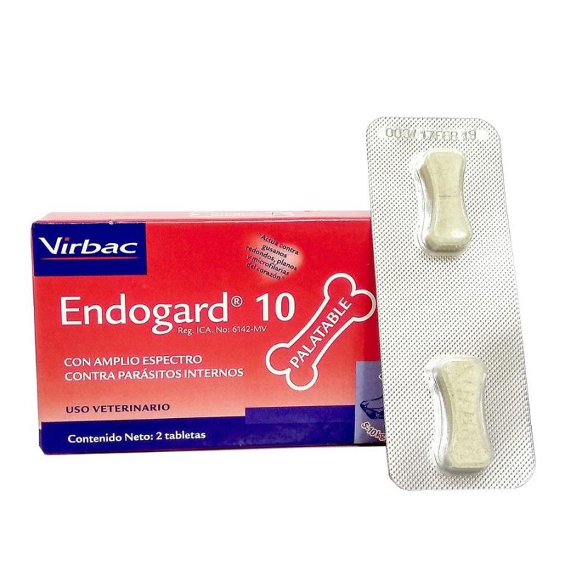 [ Giá rẻ]  Endogard 10 hỗ trợ giun cho chó 1 viên