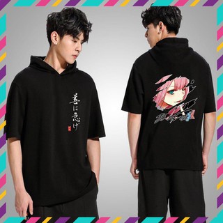 Sale-bst áo thun hoodie tay lỡ anime darling in the franxx - one piece - naruto cực chất - giá tốt nhất