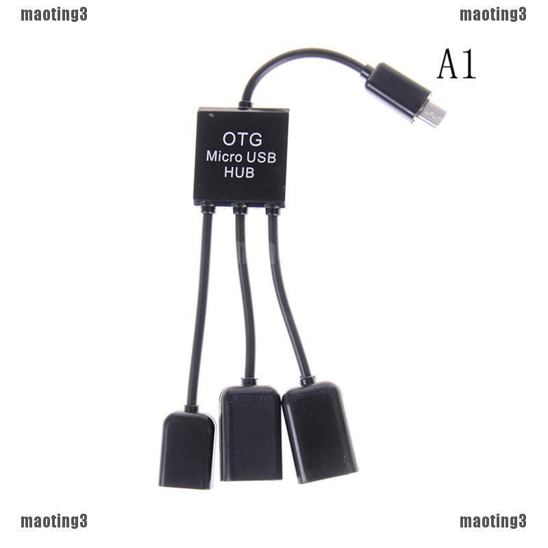 Dây Cáp Chuyển Đổi MT3 3 / 4 Micro USB OTG Cho Máy Tính Bảng Android