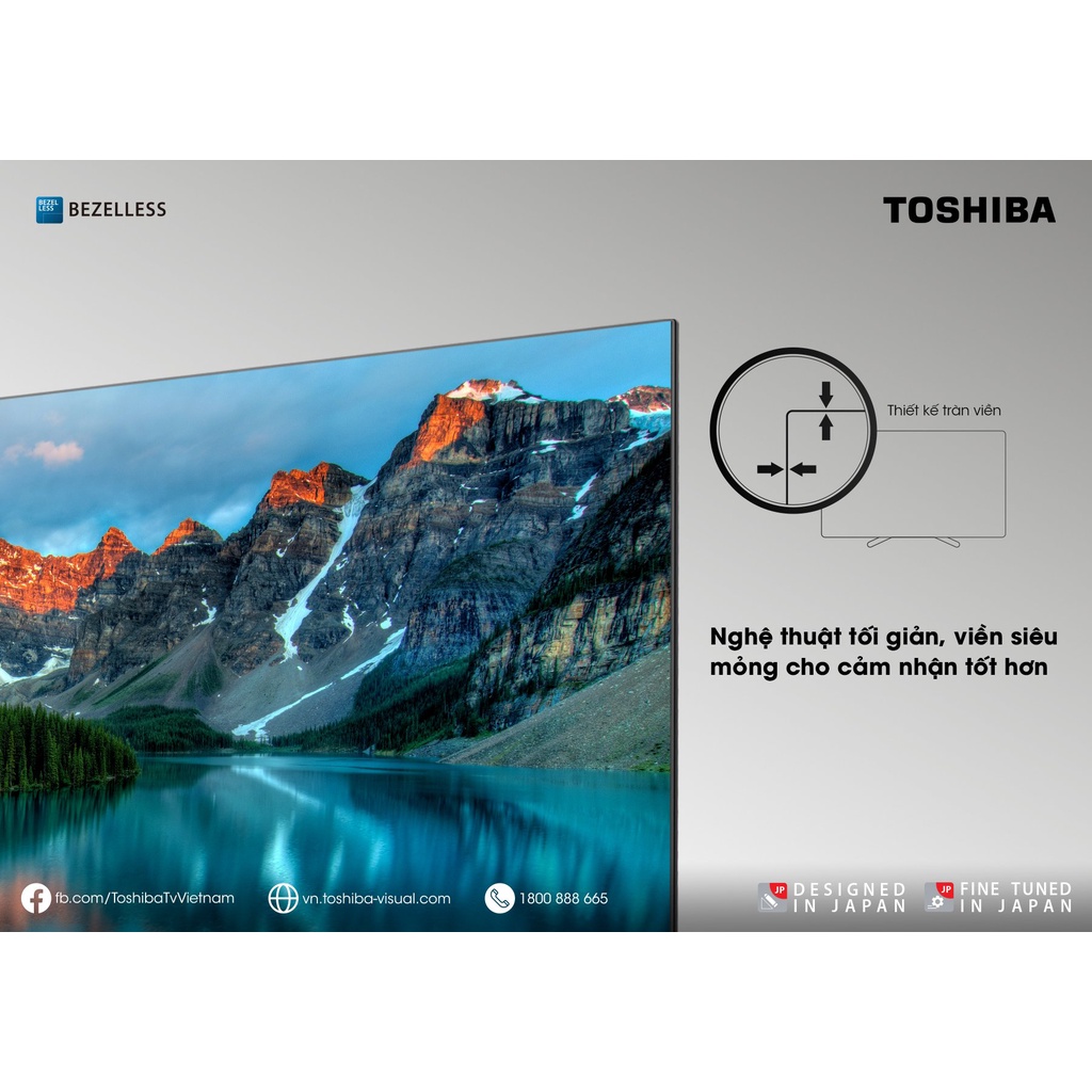 Android Tivi TOSHIBA 32 inch 32V35KP, Smart TV màn hình LED HD - Loa 20W - Miễn Phí Lắp Đặt