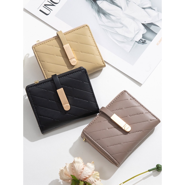 Ví Ngắn Đựng Thẻ Nhỏ Gọn Thời Trang Dành Cho Nữ