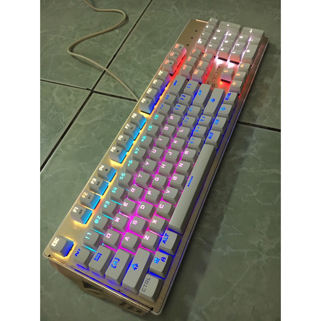 Phím cơ Comanro S60 đèn led RGB đẹp thanh lý đang sử dụng tốt - Máy tính Hiệp Phát