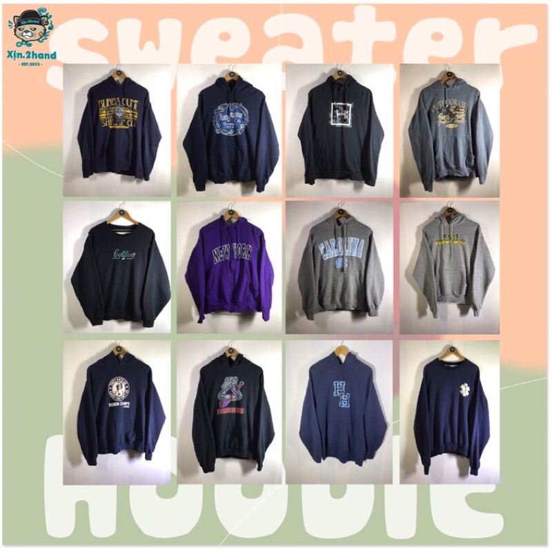 Áo Hoodie Mỹ 2hand chính hãng 100% độ mới 9/10 giá rẻ
