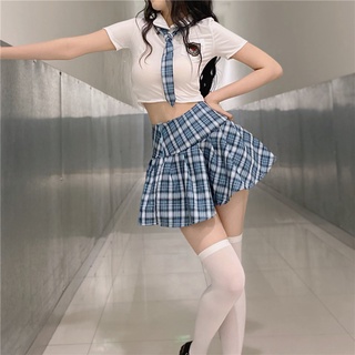 Set váy áo cosplay học sinh đồ ngủ gợi cảm