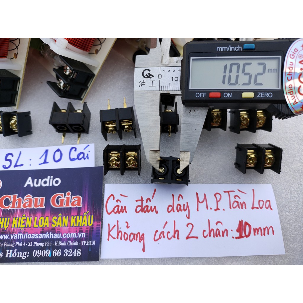 Cầu đấu dây mạch phân tần 10 cái - Audio Châu Gia