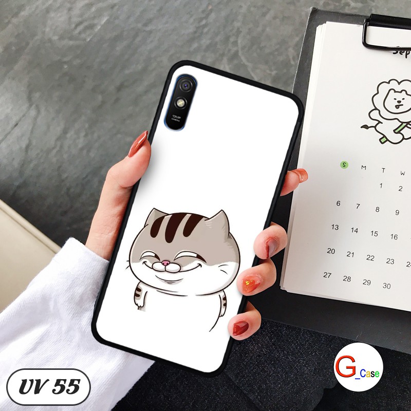 Ốp điện thoại Xiaomi Redmi 9A - lưng nhám viền dẻo