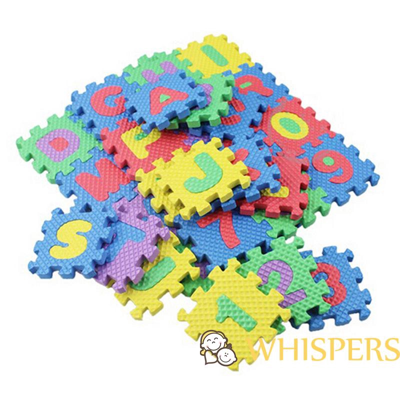 Set 36 Thảm Xốp Ghép Chữ Cái Cho Bé