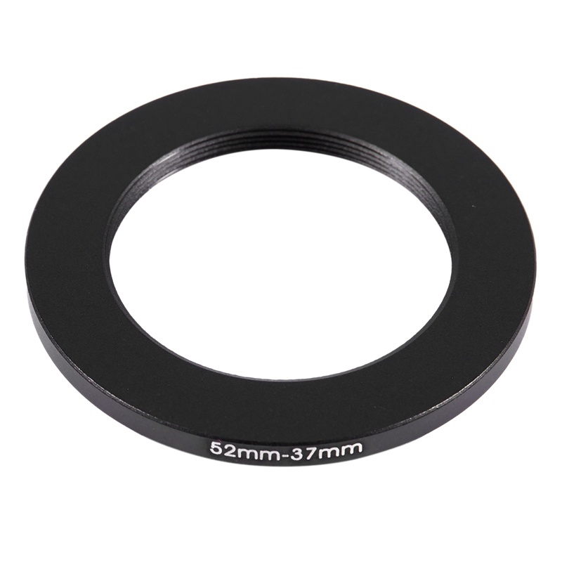 52mm-37mm 52mm đến 37mm Bộ chuyển đổi vòng bước xuống màu đen cho máy ảnh