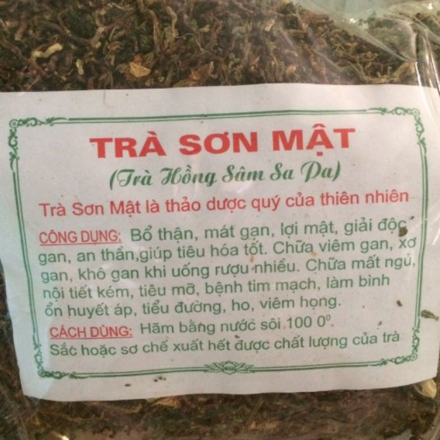 [FREESHIP 99K TOÀN QUỐC] 01 kg Trà Hồng sâm Sapa ( trà Sơn mật)