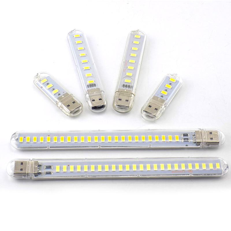 Đèn Led USB 3 | 8 | 24 bóng trong suốt ánh sáng Trắng | Vàng ấm
