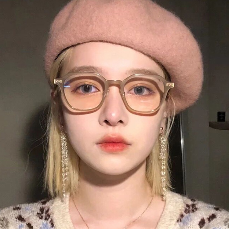 (KIQI-FASHION) COD Kính Đeo Mắt TR90 Thời Trang Chống Tia Bức Xạ