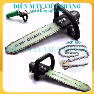 Lam cưa xích gắn máy mài, lam xích gắn máy cưa mini giá rẻ cầm tay nhỏ gọn Loại 1