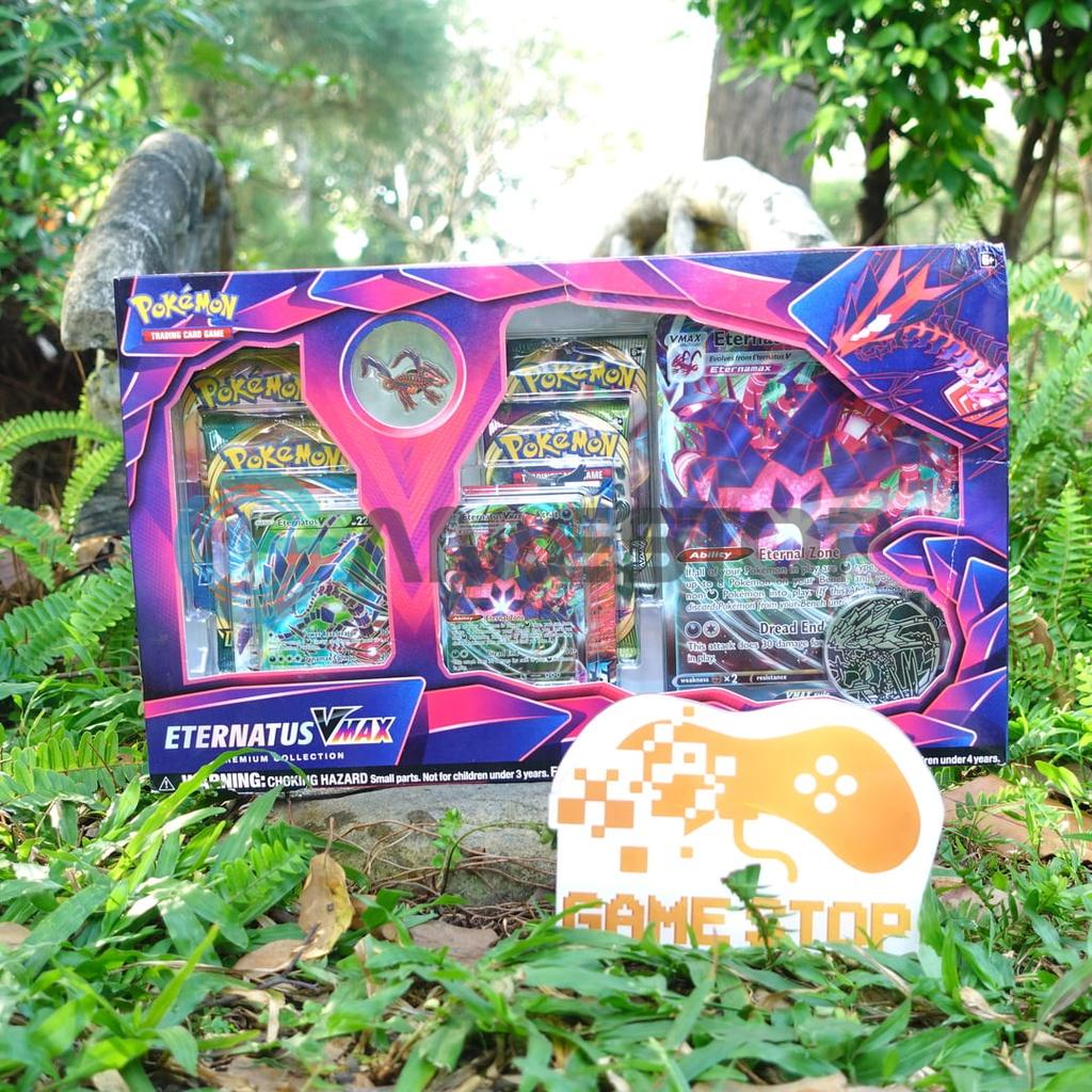 Bài Pokemon TCG Eternatus VMAX Premium Collection Build Deck phiên bản tiếng Anh CHÍNH HÃNG MỸ POKTC