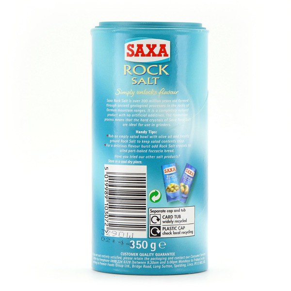 Muối Biển Saxa Rock Salt For Grinding 340g