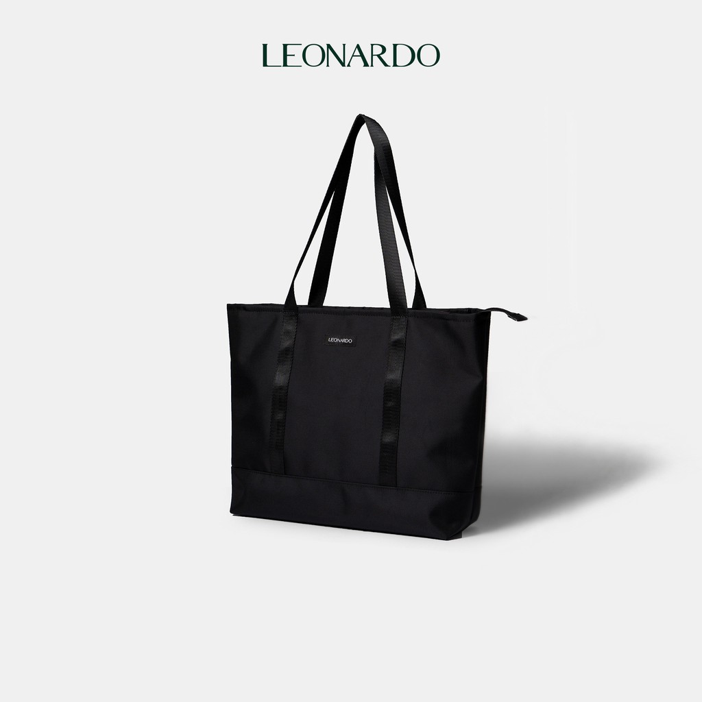 Túi Tote thời trang unisex chất vải Oxford thương hiệu Leonardo