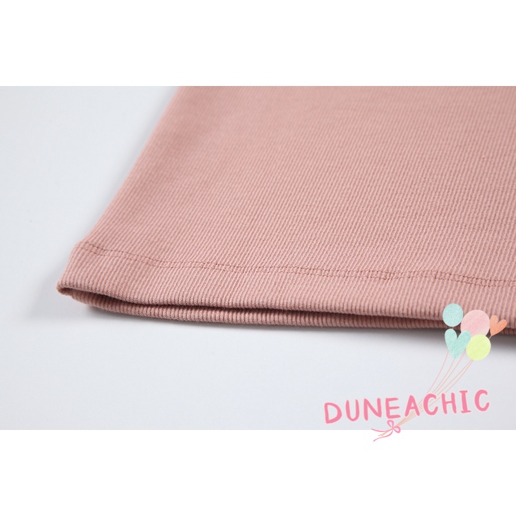 DUNEA Đầm Hai Dây Màu Trơn Thiết Kế Mỏng Xinh Xắn Thời Trang Dành Cho Nữ