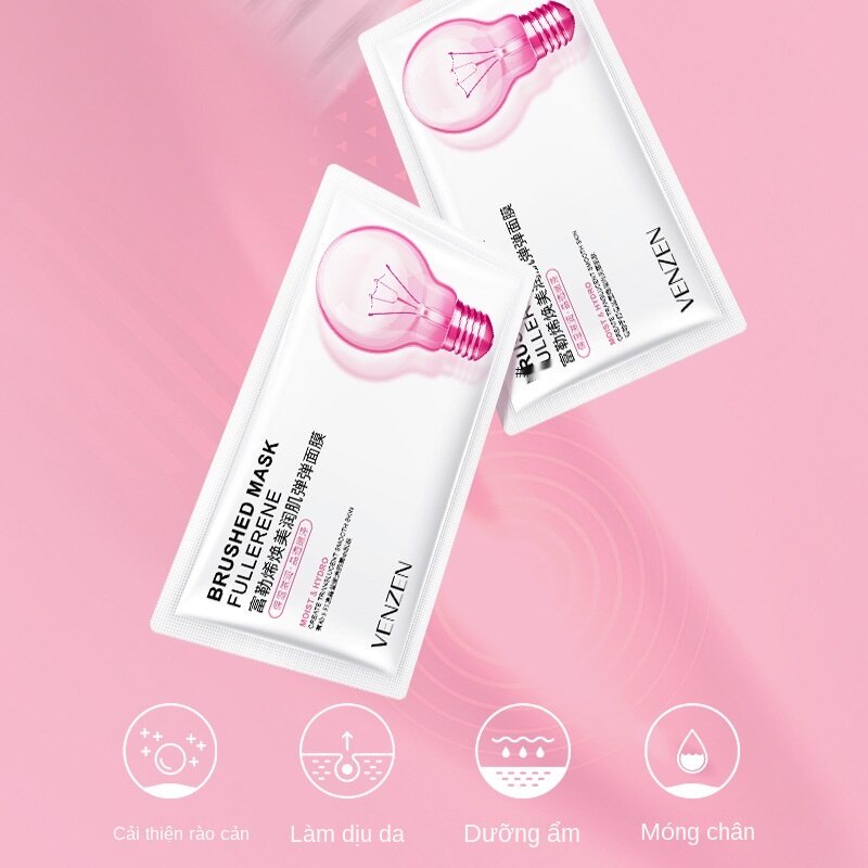 30 Mặt Nạ Dưỡng Ẩm Dạng Bóng Đèn Nhỏ Jingjie 2ml