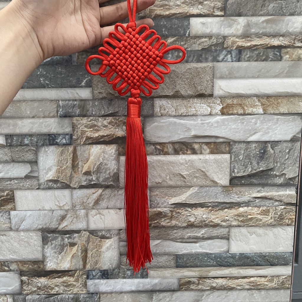 Đồng tâm kết móc treo BẢN TO cổ trang Trung Quốc ( 3 cỡ )