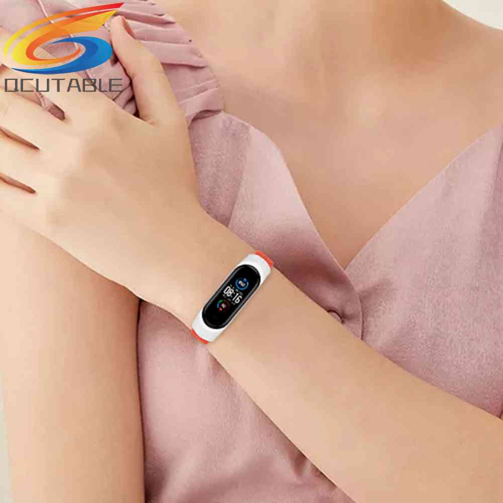 Dây Đeo Nylon Cho Đồng Hồ Thông Minh Xiaomi Mi Band 7 NFC 6 5