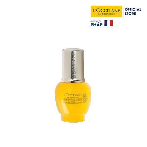 Kem Dưỡng Trẻ Hoá Da Divine Dành Cho Vùng Da Quanh Mắt và Môi 15 ml L'Occitane