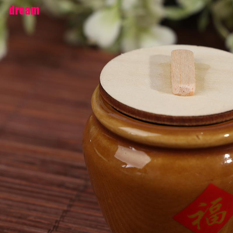 Mô Hình Thùng Gạo Mini Trang Trí Nhà Búp Bê