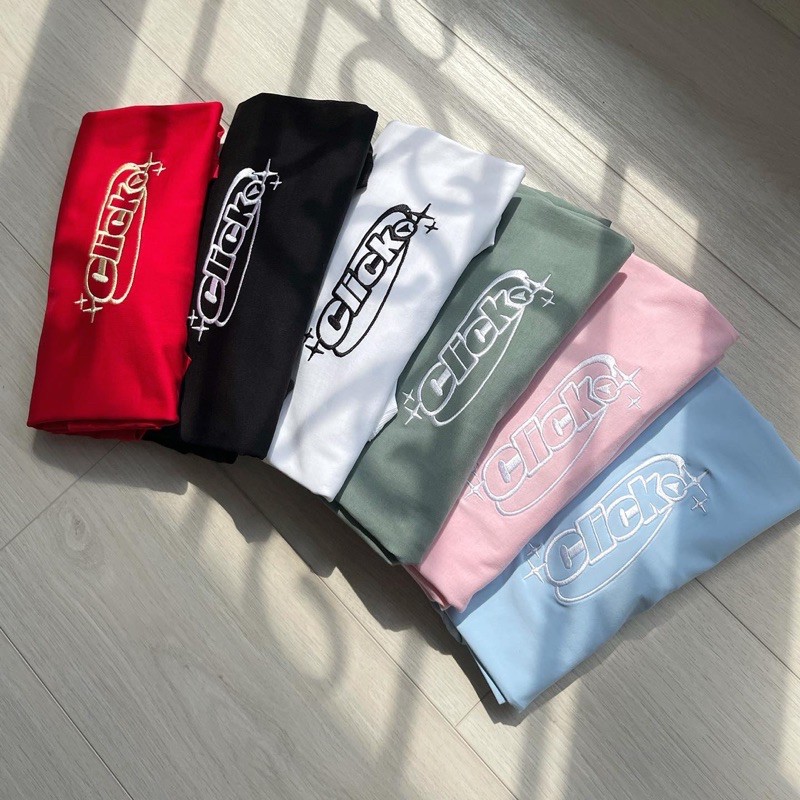 Áo thêu Click ( Circle Tee )