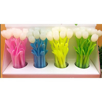 Bút hoa tulip đổi màu D176 dễ thương viết gel