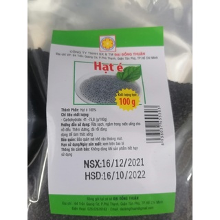 [100g] Hạt é [VN] ĐẠI ĐỒNG THUẬN Basil Seeds (bph-hk)