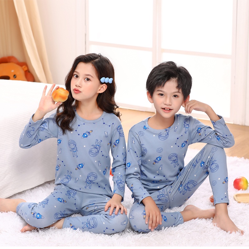 Bộ Đồ Ngủ Pijama Gia Đình Mềm Mại Kích Thước 100-180