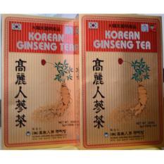 100 gói x 3gr/hộp Trà hồng sâm Hàn Quốc hộp giấy
