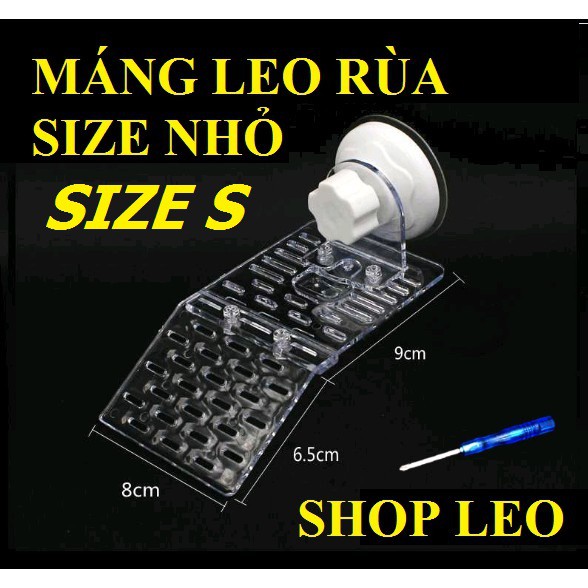 MÁNG LEO CHO RÙA NƯỚC MIKA SIZE TO