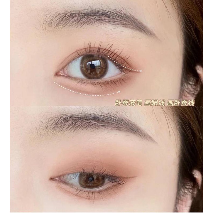 [Hàng mới về] Bút kẻ mắt Xixi chống nước nhanh khô màu nâu