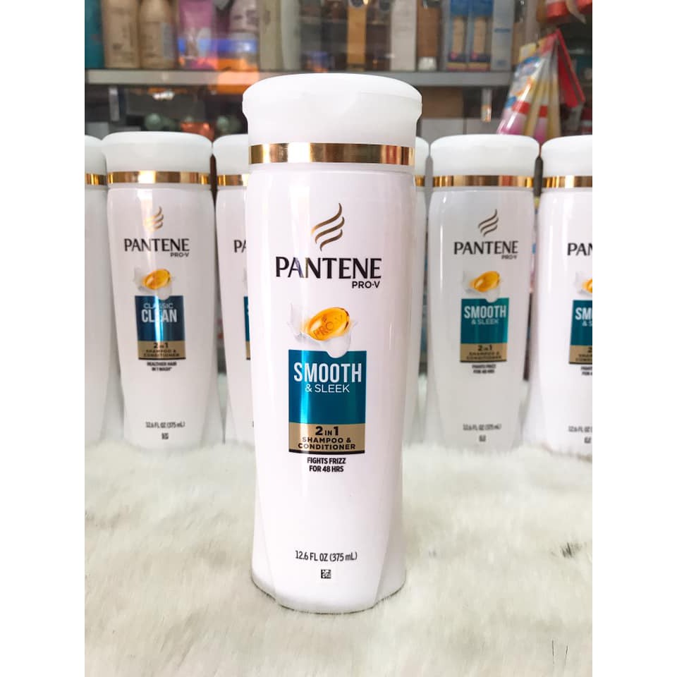 (USA_375ml) Dầu Gội Xả 2in1 Pantene Pro V Mẫu Mới