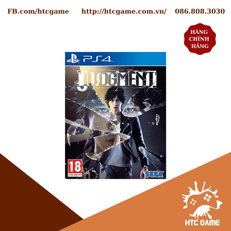 Đĩa game JUDGMENT - PS4 / PS5