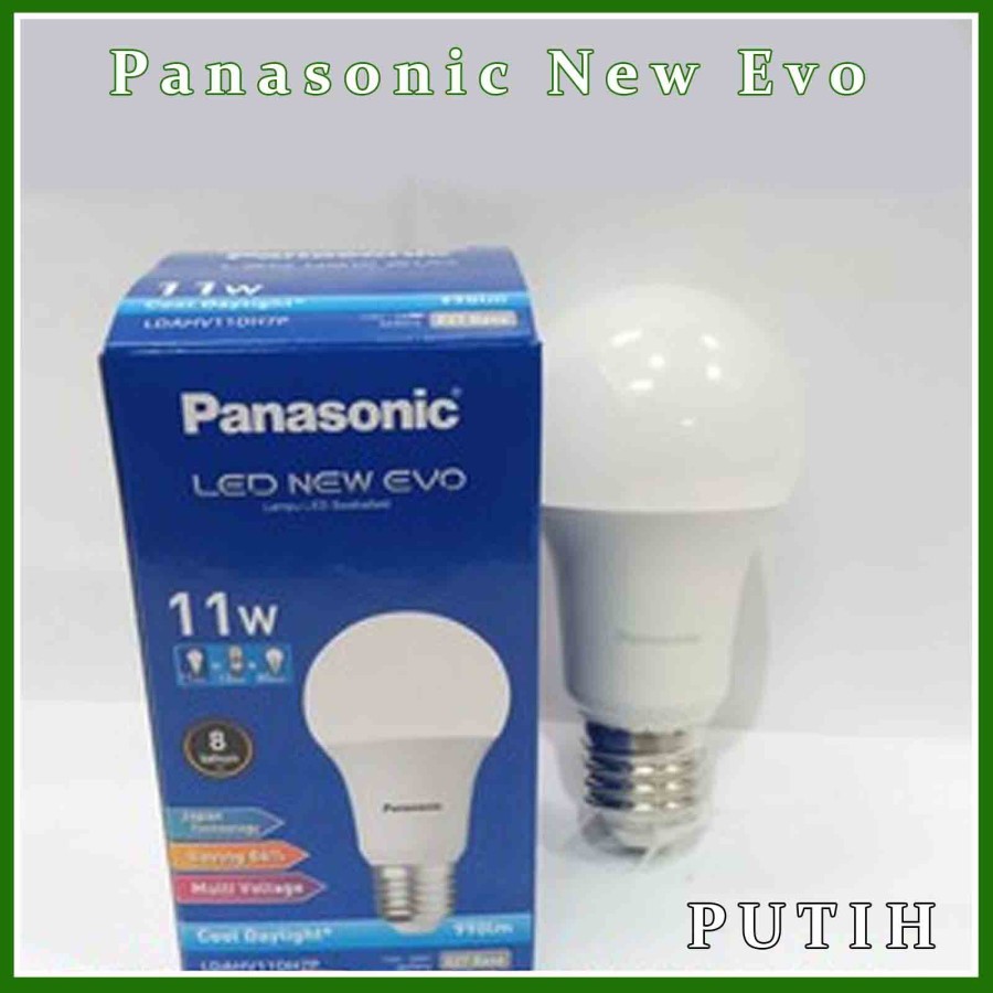 Mới 1 Bóng Đèn Led 11 Watt Panasonic Ánh Sáng Trắng