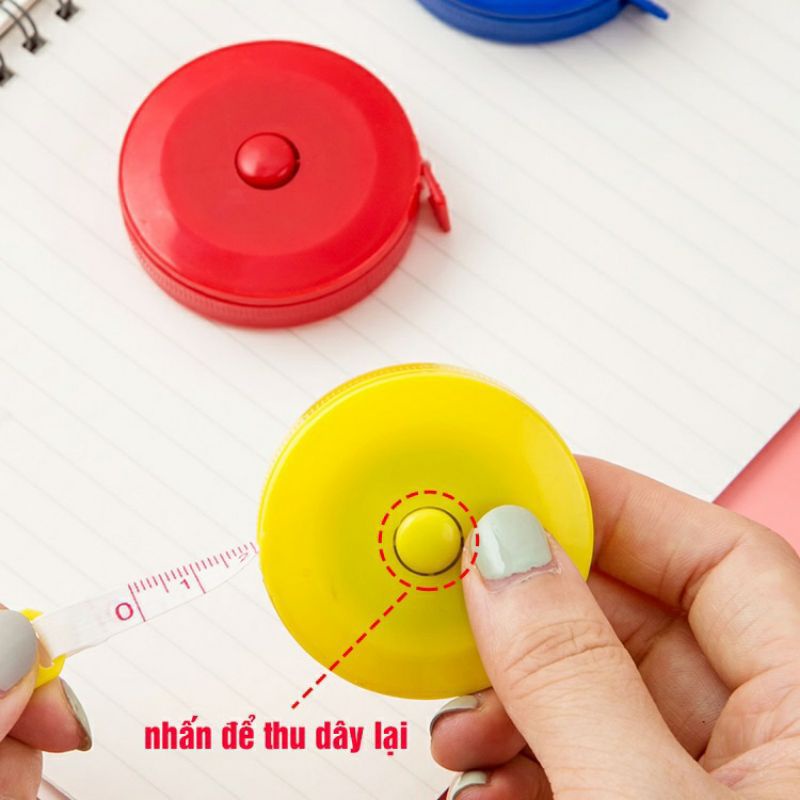 Thước dây đo vòng 1,2,3 dành cho phái nữ,nhỏ nhắn xinh xắn.