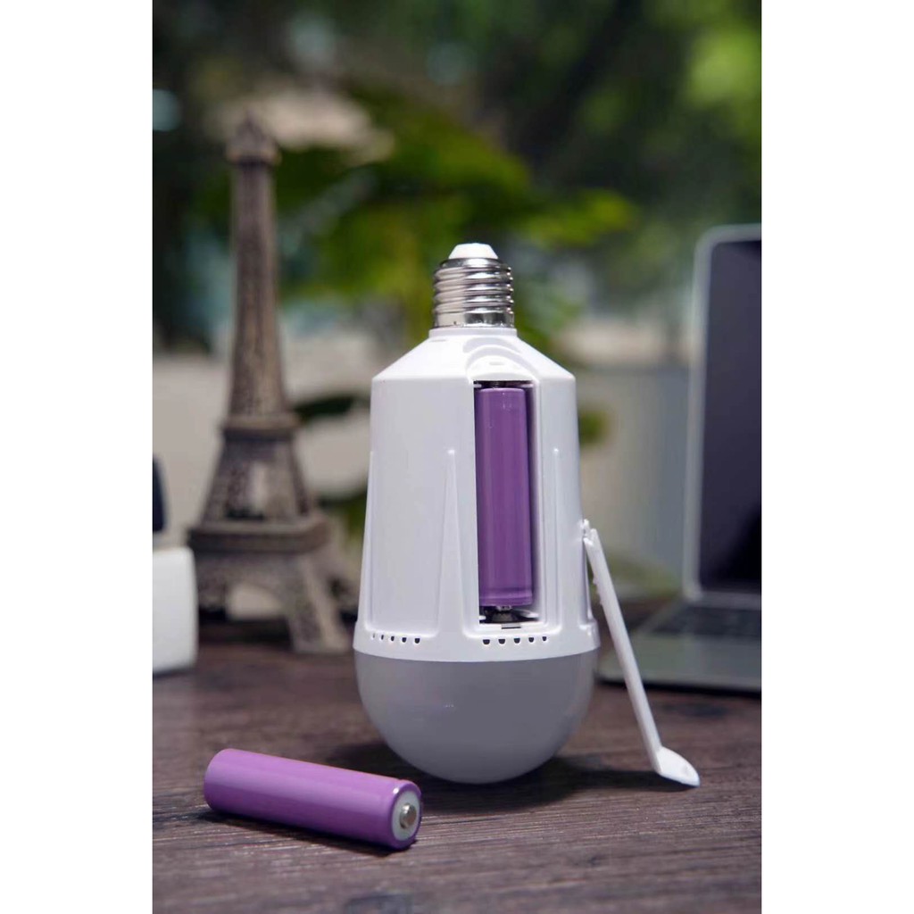 Bóng đèn LED tích điện 20w siêu sáng tiết kiệm điện. Tiện lợi khi mất điện